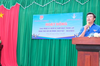 HOẠT ĐỘNG CHÀO MỪNG KỶ NIỆM 92 NĂM NGÀY THÀNH LẬP ĐOÀN TNCS HỒ CHÍ MINH (26/03/1931 – 26/03/2023)TẠI TRƯỜNG THPT KRÔNG ANA