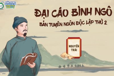 Cảm nhận về đoạn một của tác phẩm “Đại cáo bình Ngô” (HS Võ Nguyễn Huyền My, lớp 10A2, năm học 2019-2020)
