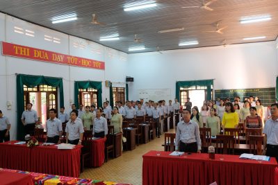 HỘI NGHỊ CÁN BỘ, CÔNG CHỨC, VIÊN CHỨC, NGƯỜI LAO ĐỘNG TRƯỜNG THPT KRÔNG ANA NĂM HỌC 2023 – 2024