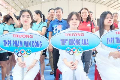 KHAI MẠC HỘI THAO TRUYỀN THỐNG NGÀNH GIÁO DỤC TỈNH ĐẮK LẮK LẦN 40 – NĂM 2023